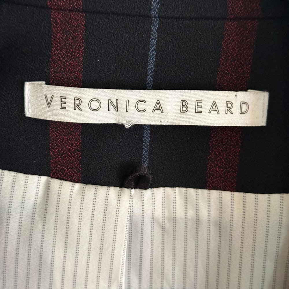 Veronica Beard Carter Striped Dickey Blazer Jacket Sz - Picture 9 of 13